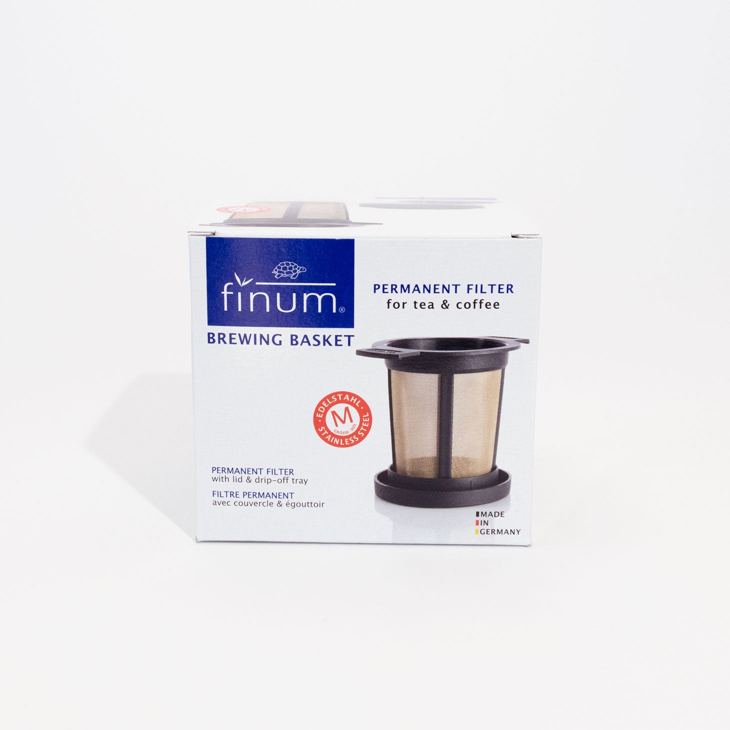 Finum Reusable Tea Brewing Basket in Size Medium